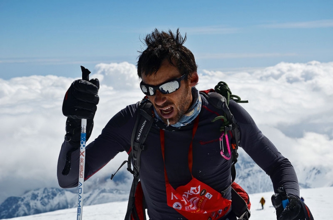 Интервью на вершине Эльбруса (Скайраннинг, red fox elbrus race, скайраннинг. эльбрус)