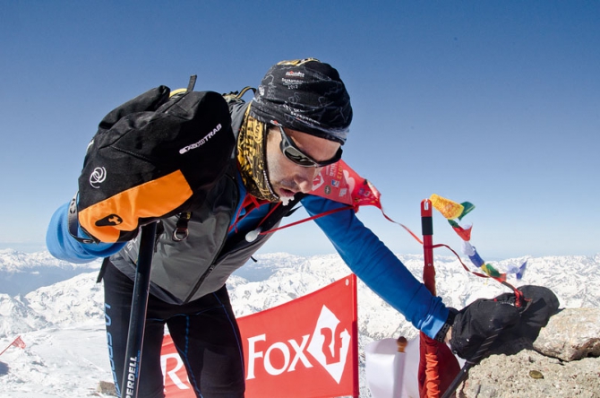 Интервью на вершине Эльбруса (Скайраннинг, red fox elbrus race, скайраннинг. эльбрус)