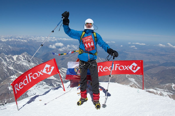 Интервью на вершине Эльбруса (Скайраннинг, red fox elbrus race, скайраннинг. эльбрус)