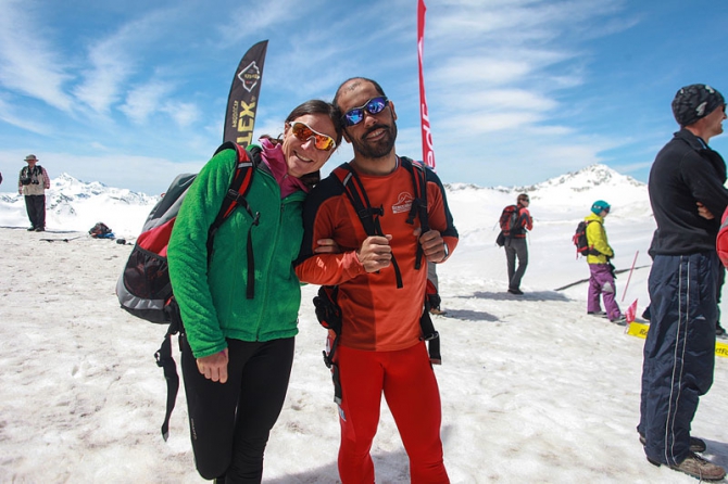 Интервью на вершине Эльбруса (Скайраннинг, red fox elbrus race, скайраннинг. эльбрус)