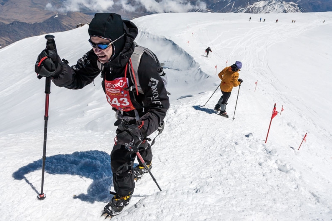 Интервью на вершине Эльбруса (Скайраннинг, red fox elbrus race, скайраннинг. эльбрус)