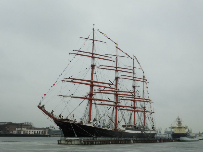 Будни матроса на барке "Седов" (Вода, барк седов)