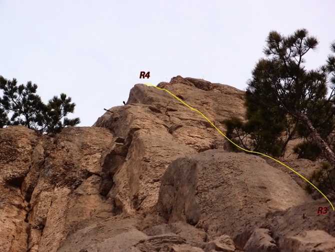 "Ночной дозор". Новый маршрут на Алупкинской (Альпинизм, алупкинская, пугачев, крым, первопроход, загирняк)