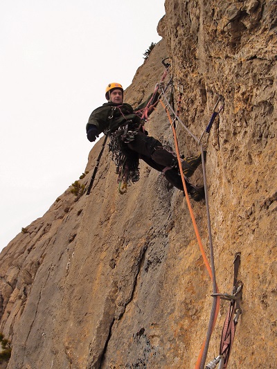"Ночной дозор". Новый маршрут на Алупкинской (Альпинизм, алупкинская, пугачев, крым, первопроход, загирняк)