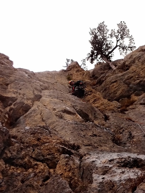 "Ночной дозор". Новый маршрут на Алупкинской (Альпинизм, алупкинская, пугачев, крым, первопроход, загирняк)