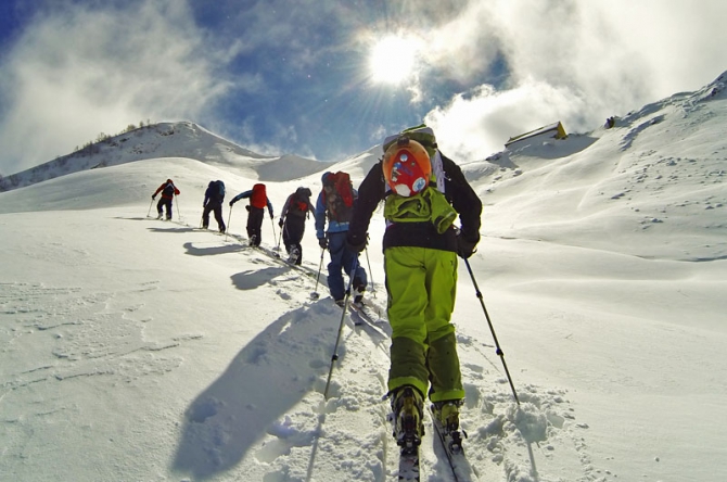 5-дневный скитур курс в Гудаури / модуль ski-tour-1 RMGA (фоторепорт, Горные лыжи/Сноуборд, григорий минцев, федор фарберов, caa, лавинные курсы, школа гидов, грузия, обучение, алекс кузмицкий)