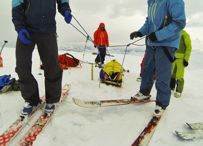 5-дневный скитур курс в Гудаури / модуль ski-tour-1 RMGA (фоторепорт, Горные лыжи/Сноуборд, григорий минцев, федор фарберов, caa, лавинные курсы, школа гидов, грузия, обучение, алекс кузмицкий)