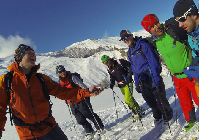 5-дневный скитур курс в Гудаури / модуль ski-tour-1 RMGA (фоторепорт, Горные лыжи/Сноуборд, григорий минцев, федор фарберов, caa, лавинные курсы, школа гидов, грузия, обучение, алекс кузмицкий)