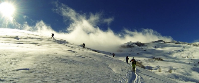 5-дневный скитур курс в Гудаури / модуль ski-tour-1 RMGA (фоторепорт, Горные лыжи/Сноуборд, григорий минцев, федор фарберов, caa, лавинные курсы, школа гидов, грузия, обучение, алекс кузмицкий)