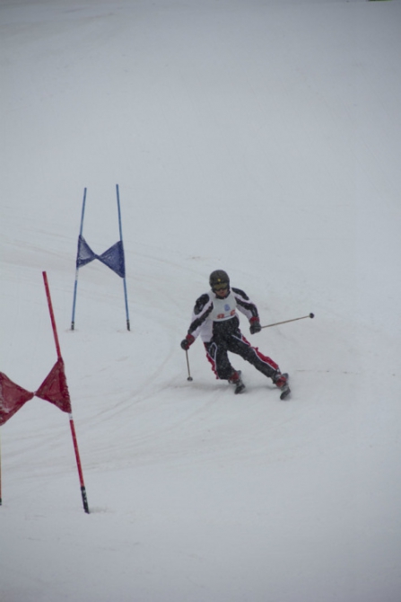 Соревнования по телемарку в Москве (Ски-тур, слалом)