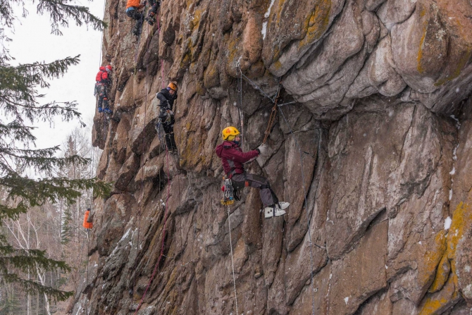 Красноярские Столбы - "ИТО must go on!" (Альпинизм, тд абалаковский, марина попова, школа ито на столбах, денис прокофьев, нпф баск, красноярцы)