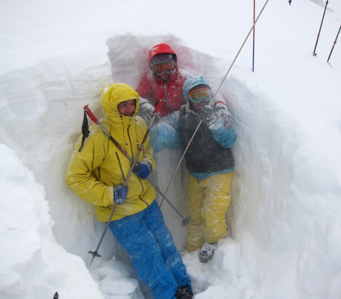Расширенный лавинный курс mountschool.ru в Хибинах. (Бэккантри/Фрирайд, школа лавинной безопасности, веденин, хибины)