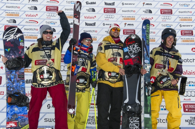 Завершился FWT-2014. Да здравствуют победители:), Бэккантри/Фрирайд, xtreme verbier, мировой фрирайд тур, бек де росс, фрирайд, горы, швейцария)