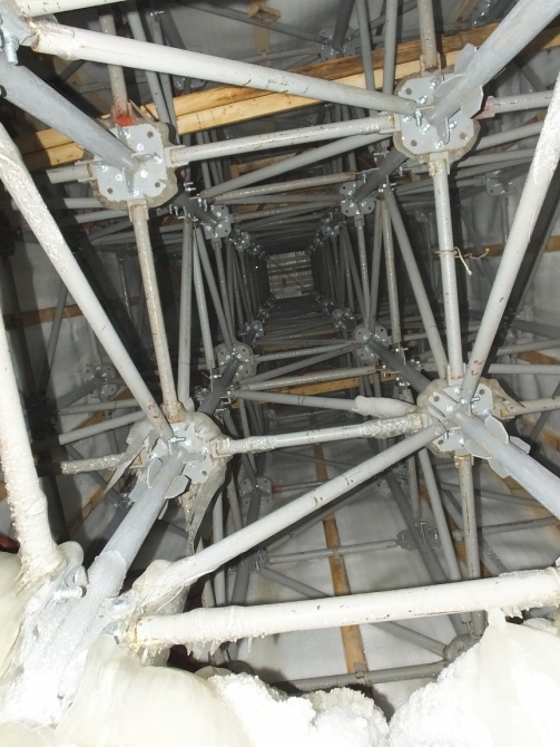 Олимпийская Сосулька. Взгляд изнутри... (Ледолазание/drytoolling, фестиваль ледолазания в сочи)