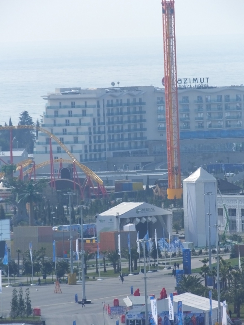 Олимпийская Сосулька. Взгляд изнутри... (Ледолазание/drytoolling, фестиваль ледолазания в сочи)