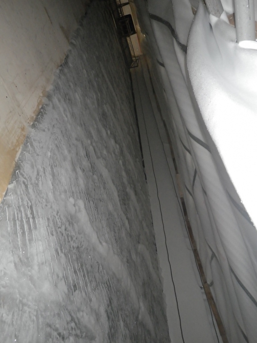 Олимпийская Сосулька. Взгляд изнутри... (Ледолазание/drytoolling, фестиваль ледолазания в сочи)