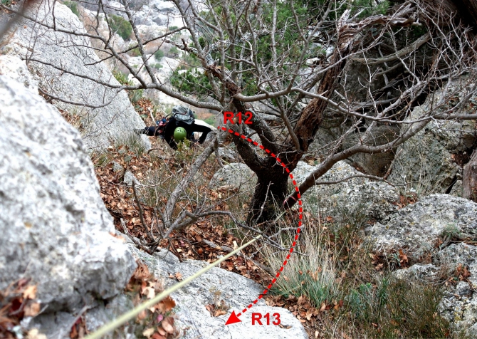 Крым. Куш-Кая. Первопроход 2А «Красный угол» (Альпинизм, воликов, караулова)