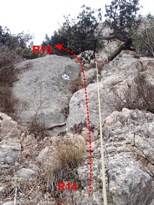 Крым. Куш-Кая. Первопроход 2А «Красный угол» (Альпинизм, воликов, караулова)