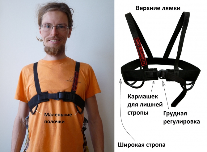 Новая разгрузка "Free" от Krukonogi.com (Альпинизм, развеска, торганов, нефедов, варваркин, крюконоги, свободное лазанье, снаряжение)