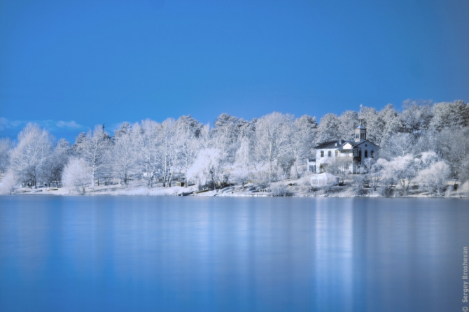 Рассвет над Бахчисараем (Воздух, фото, крым, бахчисарай, ик)
