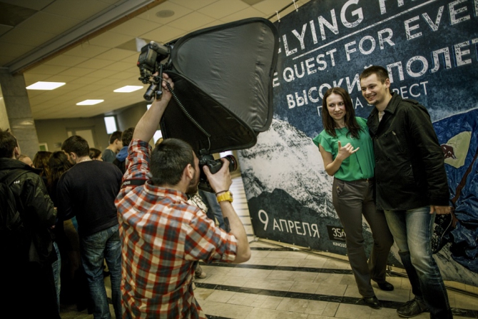 Фильм Валерия Розова о рекордном прыжке... (Альпинизм, base, рекордный прыжок, эверест)