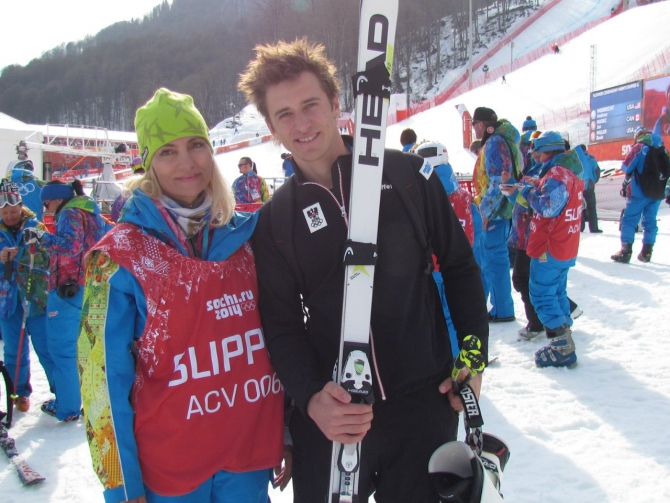 МАТТИАС МАЙЕР - победитель в скоростном спуске на Олимпиаде в Сочи 2014, глазами Агеевой Евгении - судьи на трассе, Горные лыжи/Сноуборд, олимпийские игры, горные лыжи)