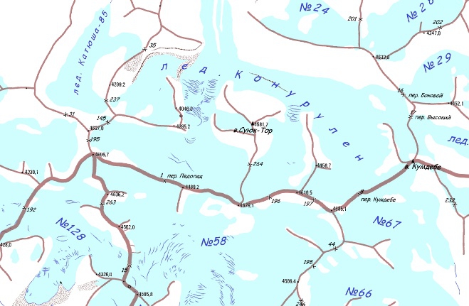 Перечень перевалов и хребтовка западной части Центрального Тянь-Шаня (Горный туризм, тянь-шань)