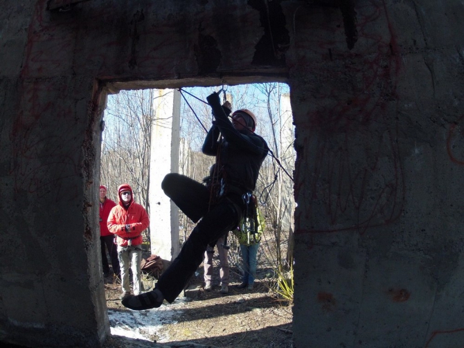 Открытие томского альпинистско-лазательного сезона - связки (Альпинизм, тфа, темерев, команда arcteryx в россии, скальный класс)