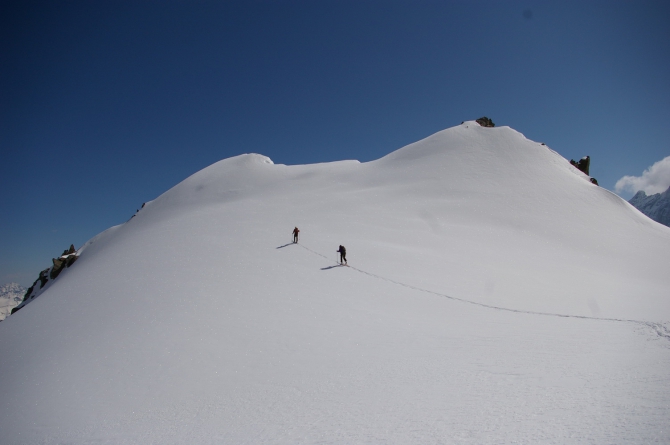 Ски-тур в Домбае (Горный туризм, домбай, губанов)