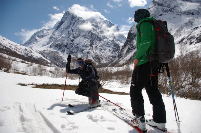 Ски-тур в Домбае (Горный туризм, домбай, губанов)