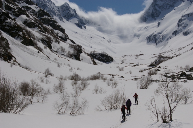 Ски-тур в Домбае (Горный туризм, домбай, губанов)