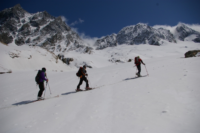 Ски-тур в Домбае (Горный туризм, домбай, губанов)