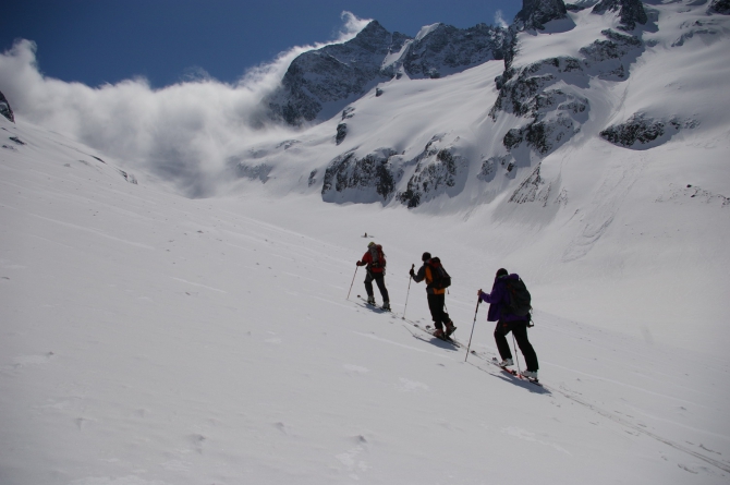 Ски-тур в Домбае (Горный туризм, домбай, губанов)