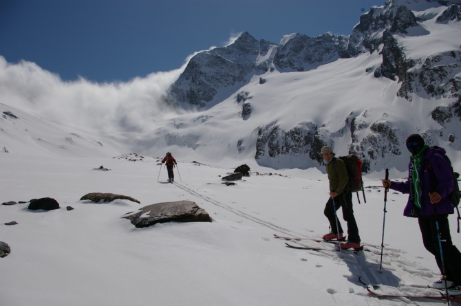 Ски-тур в Домбае (Горный туризм, домбай, губанов)