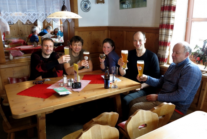 Дом инвалидов на лыжах.. (Ски-тур, школа альпинизма, мюнхен, приключения, австрия, скитур, альпы)