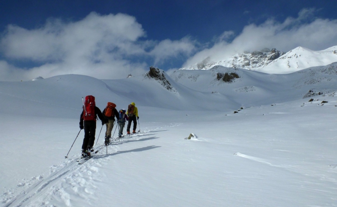Дом инвалидов на лыжах.. (Ски-тур, школа альпинизма, мюнхен, приключения, австрия, скитур, альпы)