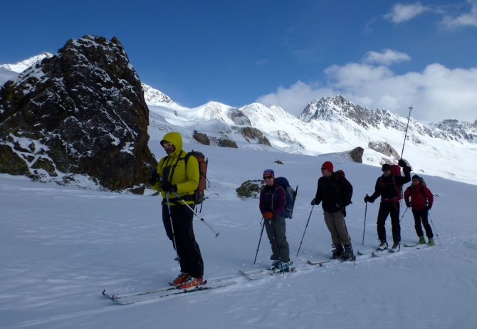Дом инвалидов на лыжах.. (Ски-тур, школа альпинизма, мюнхен, приключения, австрия, скитур, альпы)