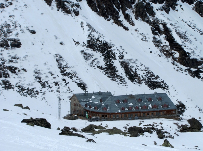 Дом инвалидов на лыжах.. (Ски-тур, школа альпинизма, мюнхен, приключения, австрия, скитур, альпы)
