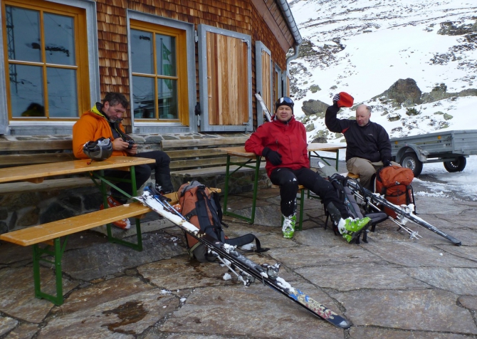 Дом инвалидов на лыжах.. (Ски-тур, школа альпинизма, мюнхен, приключения, австрия, скитур, альпы)