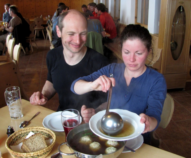 Дом инвалидов на лыжах.. (Ски-тур, школа альпинизма, мюнхен, приключения, австрия, скитур, альпы)