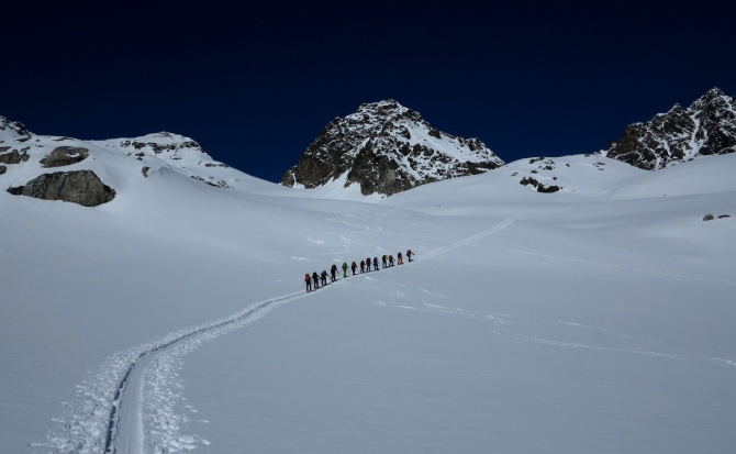 Дом инвалидов на лыжах.. (Ски-тур, школа альпинизма, мюнхен, приключения, австрия, скитур, альпы)