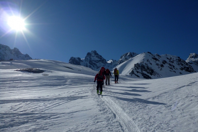 Дом инвалидов на лыжах.. (Ски-тур, школа альпинизма, мюнхен, приключения, австрия, скитур, альпы)