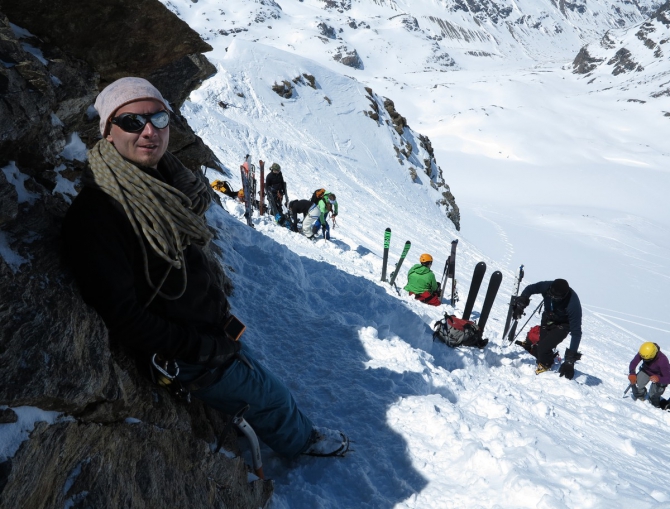 Дом инвалидов на лыжах.. (Ски-тур, школа альпинизма, мюнхен, приключения, австрия, скитур, альпы)