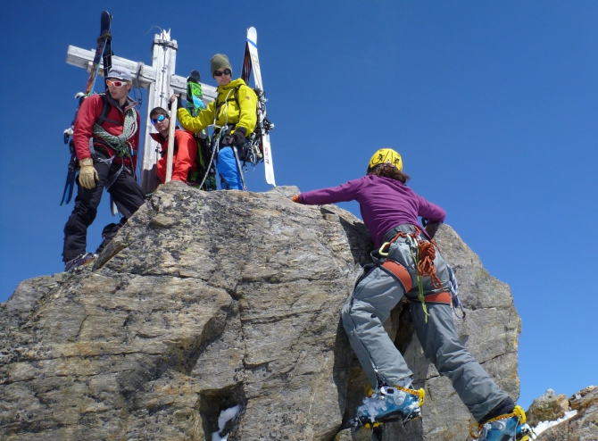 Дом инвалидов на лыжах.. (Ски-тур, школа альпинизма, мюнхен, приключения, австрия, скитур, альпы)