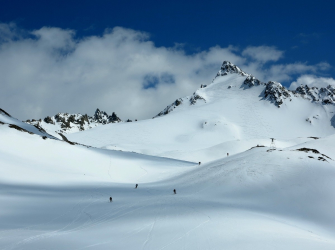 Дом инвалидов на лыжах.. (Ски-тур, школа альпинизма, мюнхен, приключения, австрия, скитур, альпы)