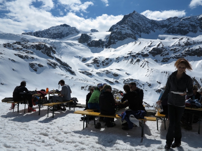 Дом инвалидов на лыжах.. (Ски-тур, школа альпинизма, мюнхен, приключения, австрия, скитур, альпы)