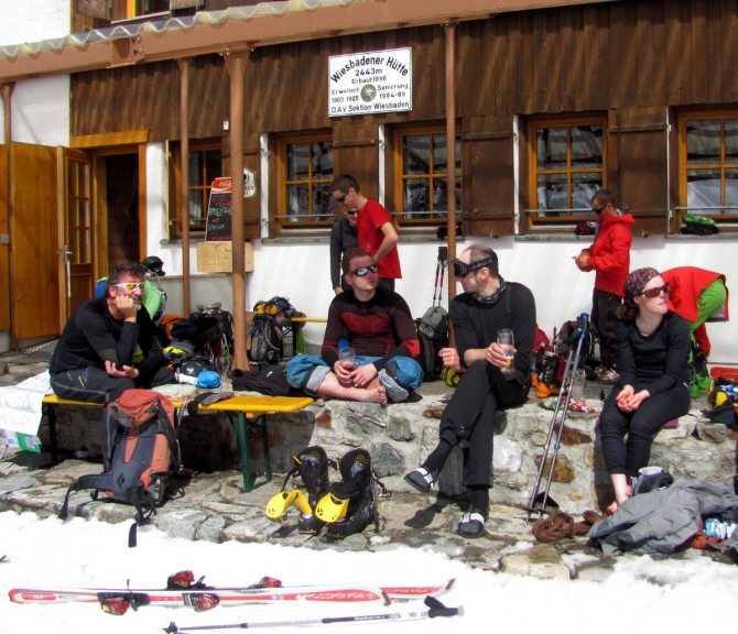 Дом инвалидов на лыжах.. (Ски-тур, школа альпинизма, мюнхен, приключения, австрия, скитур, альпы)