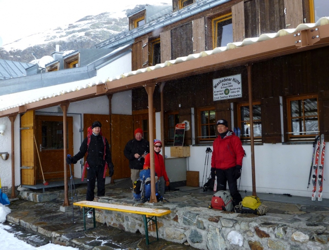 Дом инвалидов на лыжах.. (Ски-тур, школа альпинизма, мюнхен, приключения, австрия, скитур, альпы)