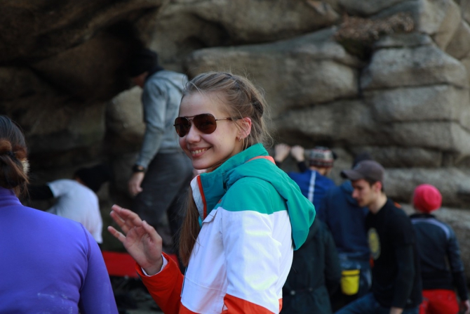 Прекрасные девы в акульих зубах. Отчёт о UBF5! (Скалолазание, крутота, мгк "восхождение", боулдеринг)