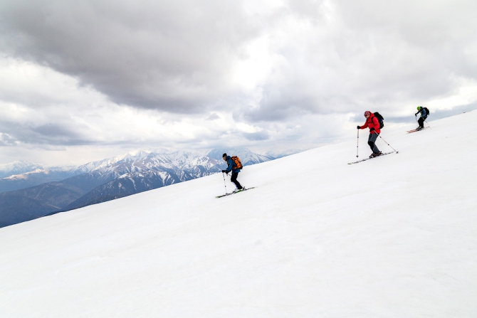 Как на Лагонаки девушки пипсами мерялись (Бэккантри/Фрирайд, бэккантри, оштен)